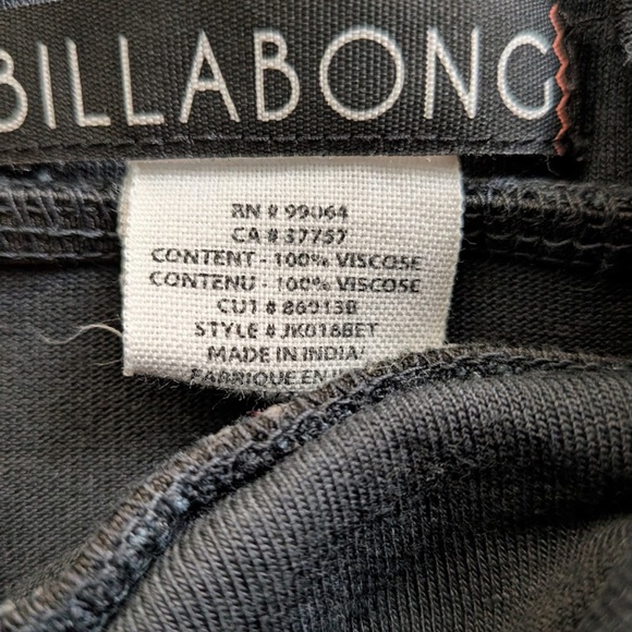 Billabong Indigo Tye Dye Maxi Skirt/Dress - Size M - Picture 8 of 8